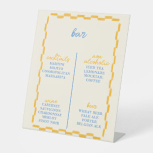 Leuke en Trendy Baby showers bar Reclamebord Met Voetstuk
