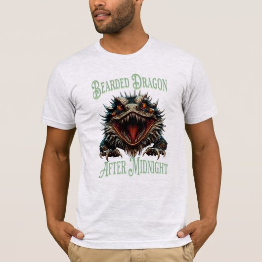 Leuke enge baardagaam t-shirt (Voorkant)