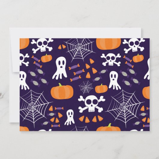 Leuke enge Halloween-personages (Voorkant)