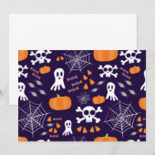 Leuke enge Halloween-personages (Voorkant / Achterkant)