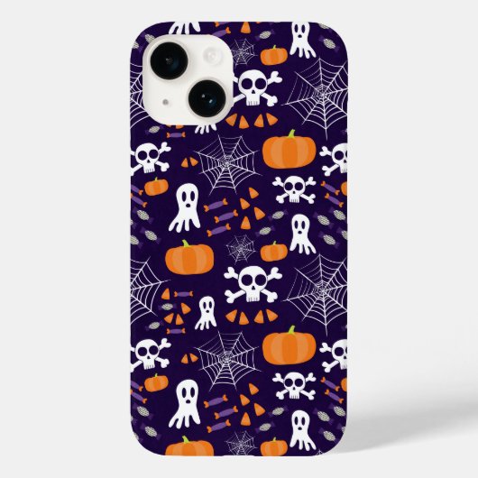 Leuke enge Halloween-personages Case-Mate iPhone Case (Achterkant)