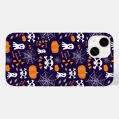 Leuke enge Halloween-personages Case-Mate iPhone Case (Achterkant (horizontaal))