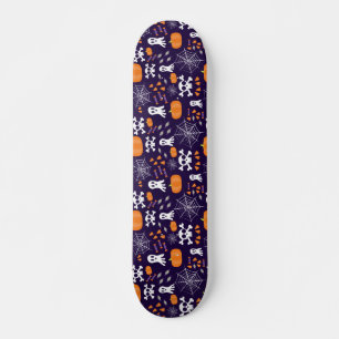 Leuke enge Halloween-personages Persoonlijk Skateboard