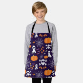 Leuke enge Halloween-personages Schort (Gedragen)