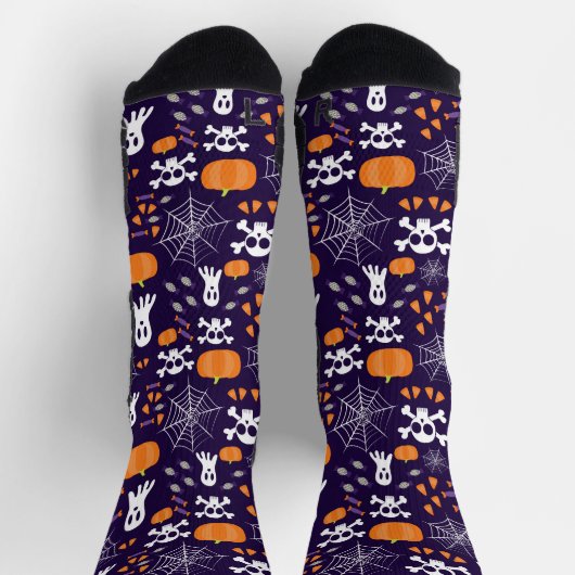 Leuke enge Halloween-personages Sokken (Top)