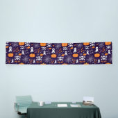 Leuke enge Halloween-personages Spandoek (Beurs)