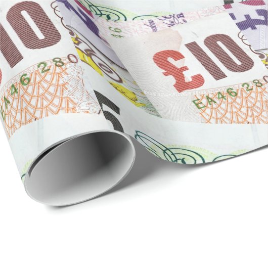 Leuke Engelse geldpatroon accessoires Pond biljett Cadeaupapier (Rol Hoek)