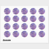 Leuke engelstickers ronde sticker (Vel)