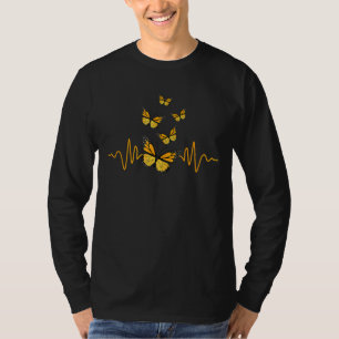 Leuke entomologie vlinders monarch vlinder Mannen T-shirt