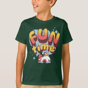 Leuke eskimo tekeningen, "Fun Time" quotes T-shirt