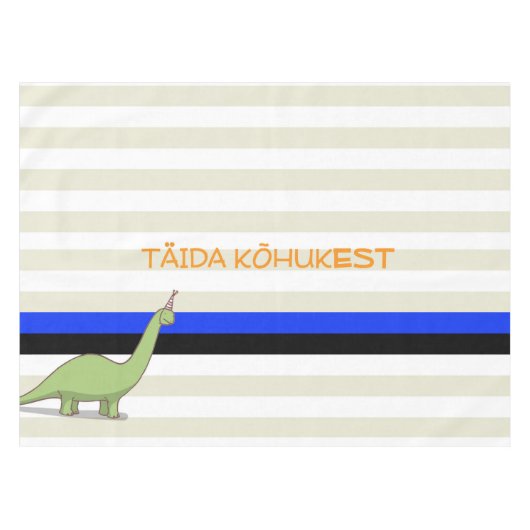 Leuke Estland Tafelkleed! Tafelkleed (Voorkant (Horizontaal))
