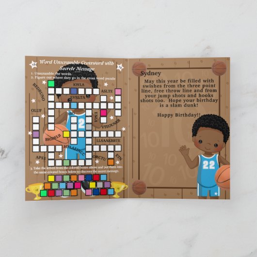 Leuke etnische jongens geheim bericht Gelukkige ve Kaart (Binnen)