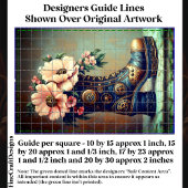 Leuke Extreme Steampunk Boot, Bloemen DG2RF Decoup Tissuepapier