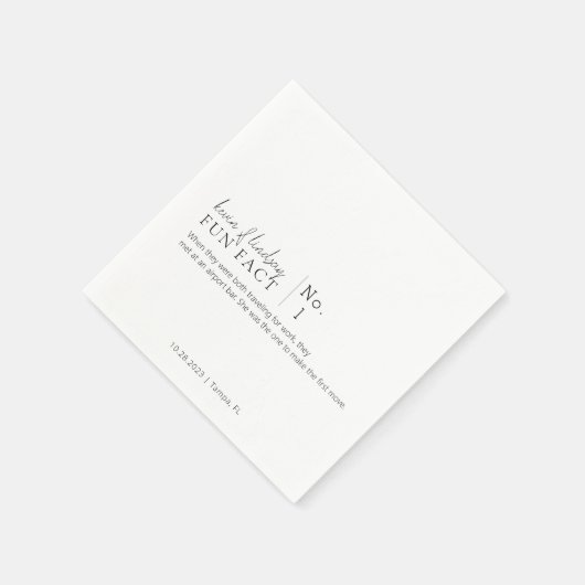 Leuke Fact Cocktail servetten (Hoek)