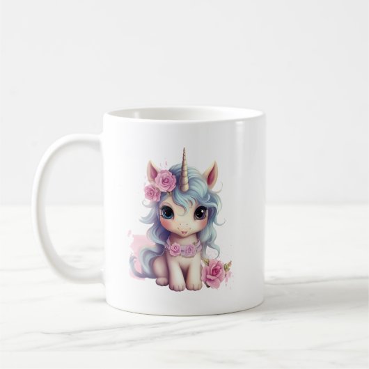 Leuke Fairy Baby Eenhoorn Sparkling Fantasy Koffiemok (Links)