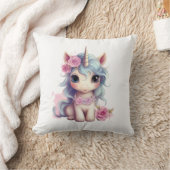 Leuke Fairy Baby Eenhoorn Sparkling Fantasy Kussen (Deken)