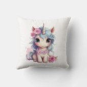 Leuke Fairy Baby Eenhoorn Sparkling Fantasy Kussen (Achterkant)