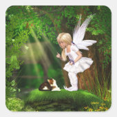 Leuke Fairy Sticker (Voorkant)