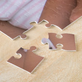 Leuke familie foto op maat legpuzzel (Zijkant)