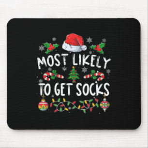 Leuke familie kerst pyjama meest waarschijnlijk om muismat