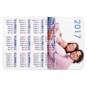 Leuke Familie Pic 2017 Mini Magnet Kalender Magneet (Horizontaal)