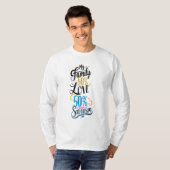 Leuke familie quote - "50% liefde, 50% sarcasme" t-shirt (Voorkant volledig)