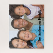 Leuke familiefoto Persoonlijke Custom Legpuzzel (Verticaal)