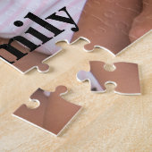 Leuke familiefoto Persoonlijke Custom Legpuzzel (Zijkant)