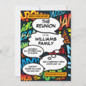 Leuke Familiereünie School Vrienden Feest Kaart (Voorkant)