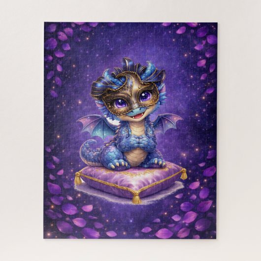 Leuke Fantasy Draak Puzzel (Verticaal)