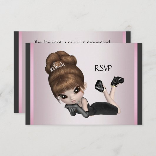 Leuke Favoriete Diva RSVP (Voorkant / Achterkant)