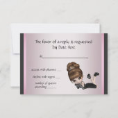 Leuke Favoriete Diva RSVP Kaartje (Achterkant)