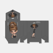 Leuke Favoriete Diva Verjaardagsfeestje Bedankdoosjes (Uitgevouwen)