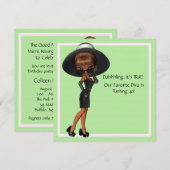 Leuke Favoriete Diva Vrouwen 40ste Verjaardagsfees Kaart (Voorkant / Achterkant)