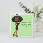 Leuke Favoriete Diva Vrouwen 40ste Verjaardagsfees Kaart (Staand voorkant)