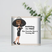 Leuke Favoriete Diva Vrouwen Elk Nummer Verjaardag Kaart (Staand voorkant)