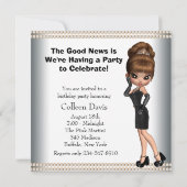 Leuke Favoriete Diva Vrouwen Elk Nummer Verjaardag Kaart (Achterkant)