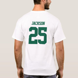 Leuke favoriete middelbare school of universiteit t-shirt