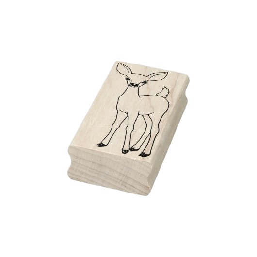 Leuke Fawn Herten Rubber Stamp Rubberstempel (Stempel)