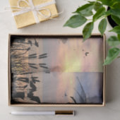 Leuke fee die op een pier dansen tissuepapier (Geschenk)