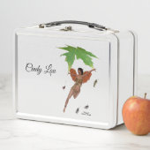 Leuke fee met bruine vleugels lunchbox (In situ)