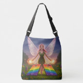 Leuke feeën bruiloftsshower tote cross-body tas A (Voorkant)