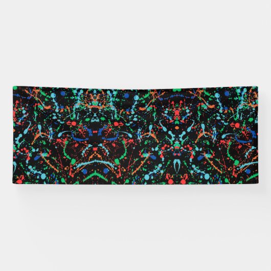 Leuke Feest Verf Benodigdheden 4x10 Vinyl Banner (Horizontaal)