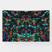 Leuke Feest Verfspetters 4x6 Vinyl Banner (Horizontaal)