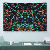 Leuke Feest Verfspetters 4x6 Vinyl Banner (Beurs)