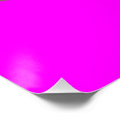 Leuke feestelijke Bowtie Teddybeer Helderroze Mage Perfect Poster (Hoek)