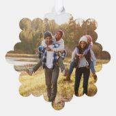 leuke feestelijke feestelijke feestdagen voor kers ornament kaart (Achterkant)