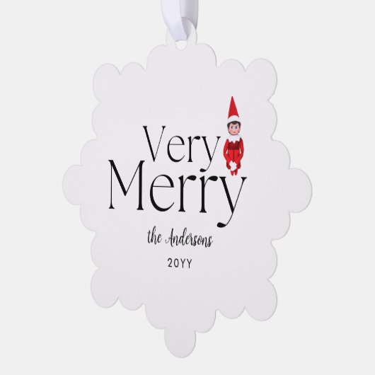 leuke feestelijke feestelijke feestdagen voor kers ornament kaart (Links)