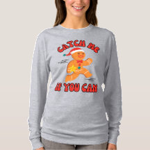 Leuke feestelijke Gingerbread Man T-shirt