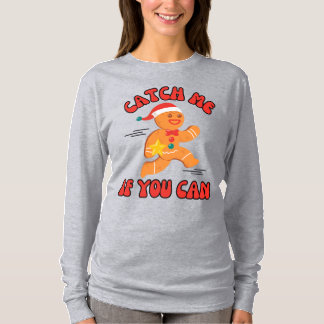 Leuke feestelijke Gingerbread Man T-shirt